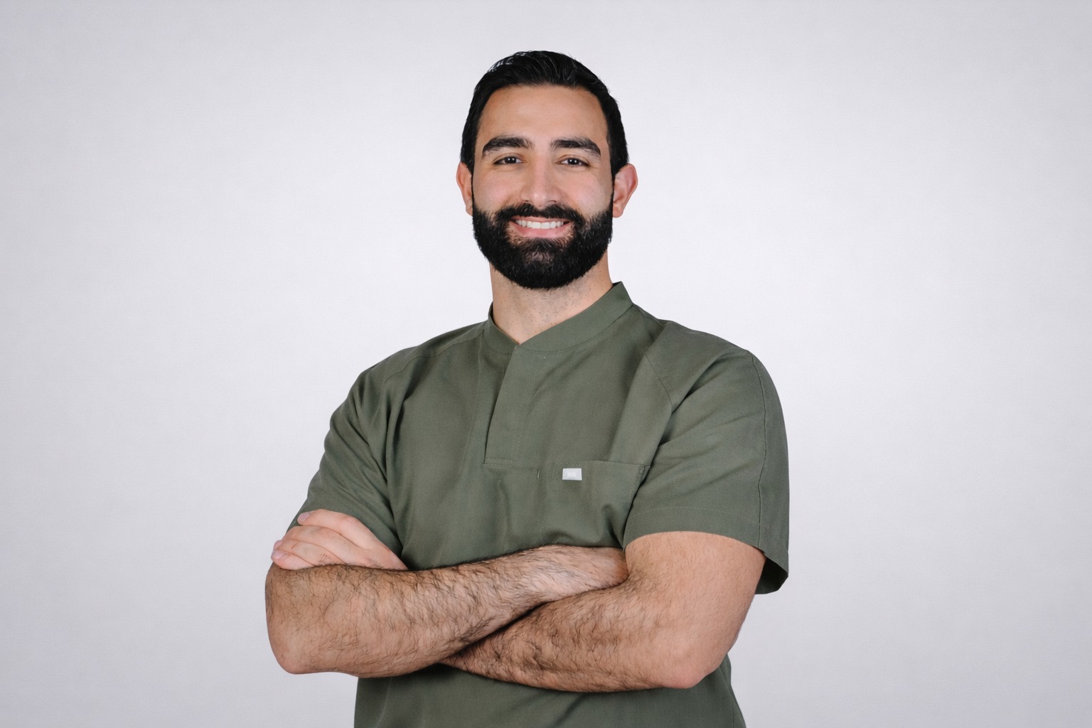 Portrait of physiotherapist Mohamad El harakeh