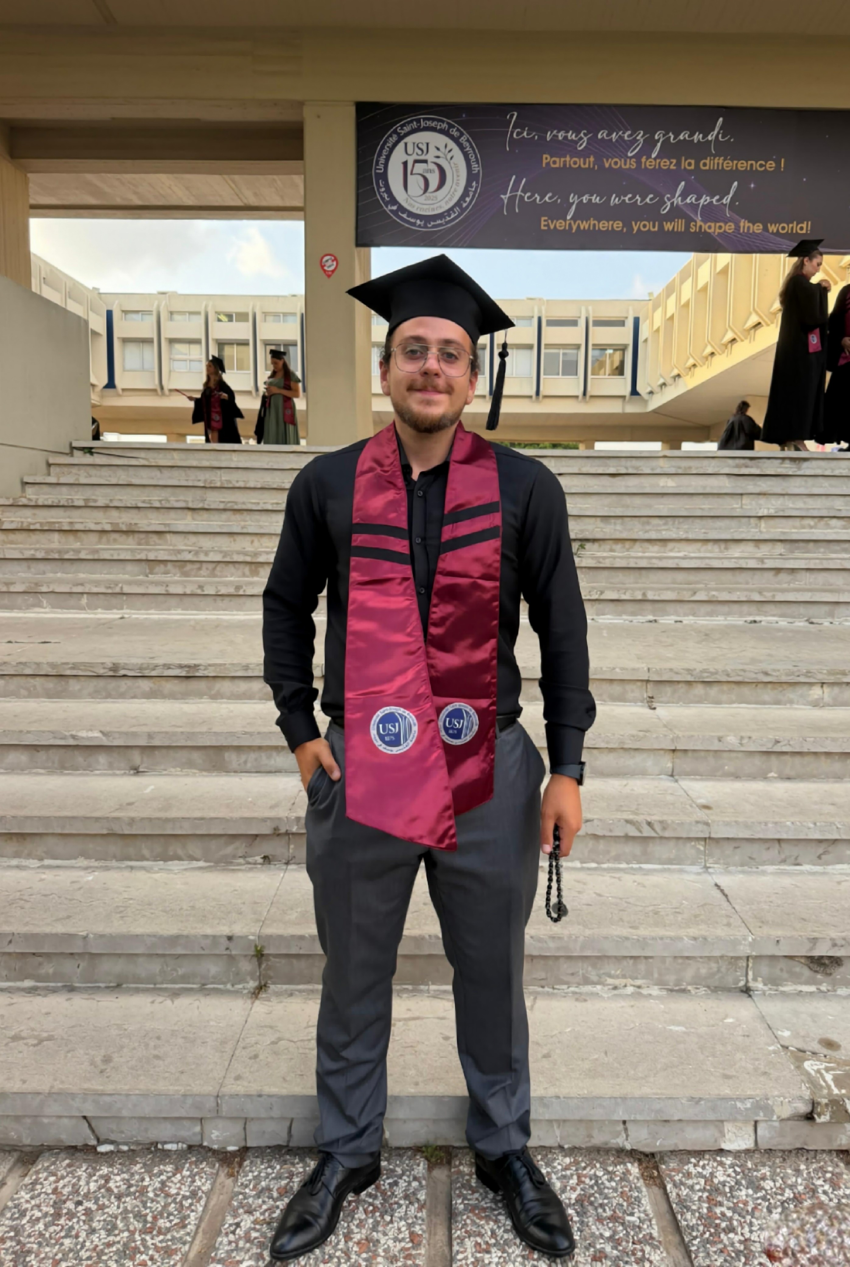 Portrait of physiotherapist Anthony Kassab