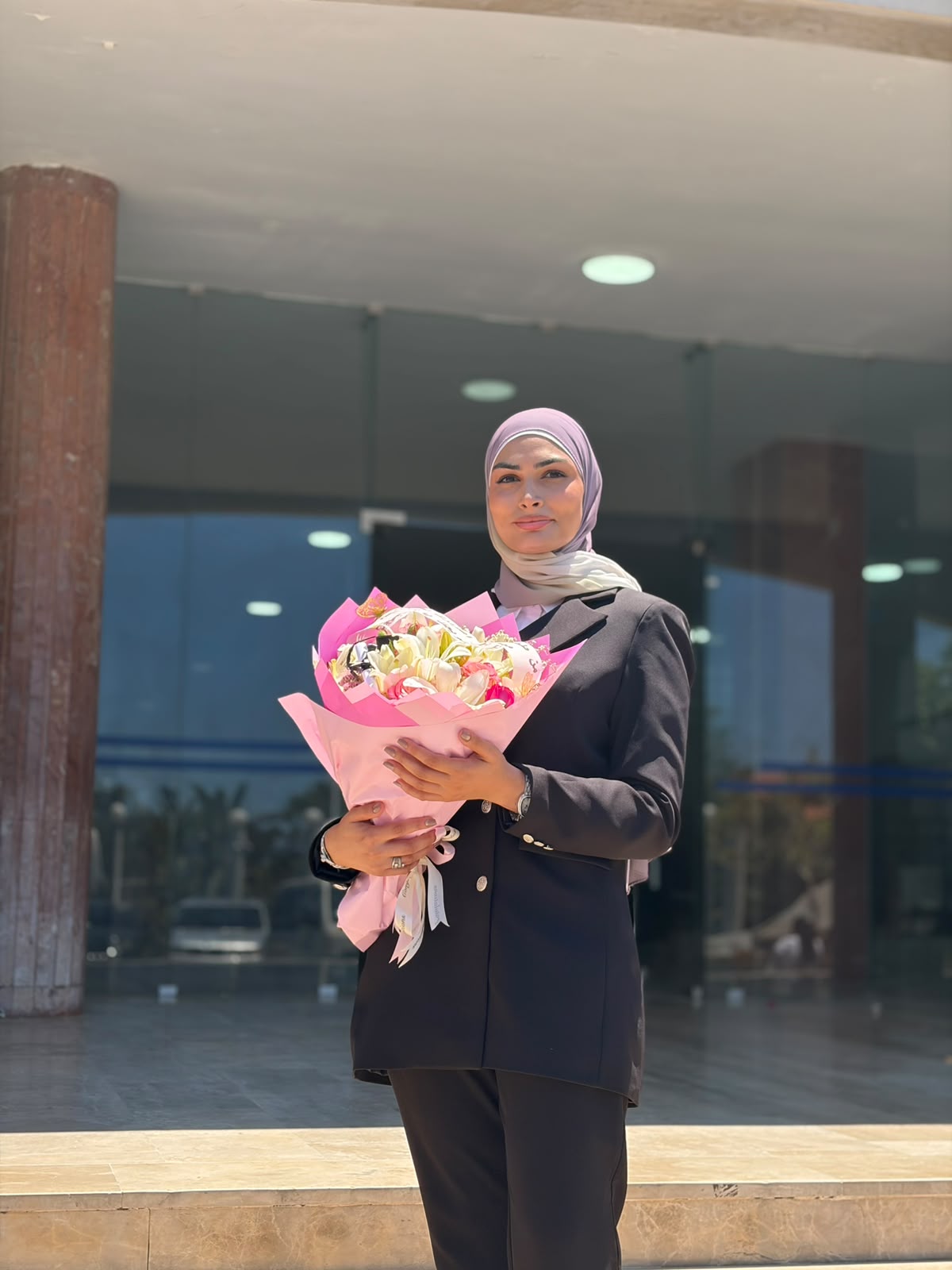 Portrait of physiotherapist Zahraa olayan