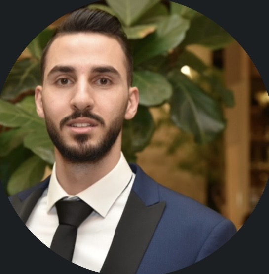 Portrait of physiotherapist Mohammad Najem
