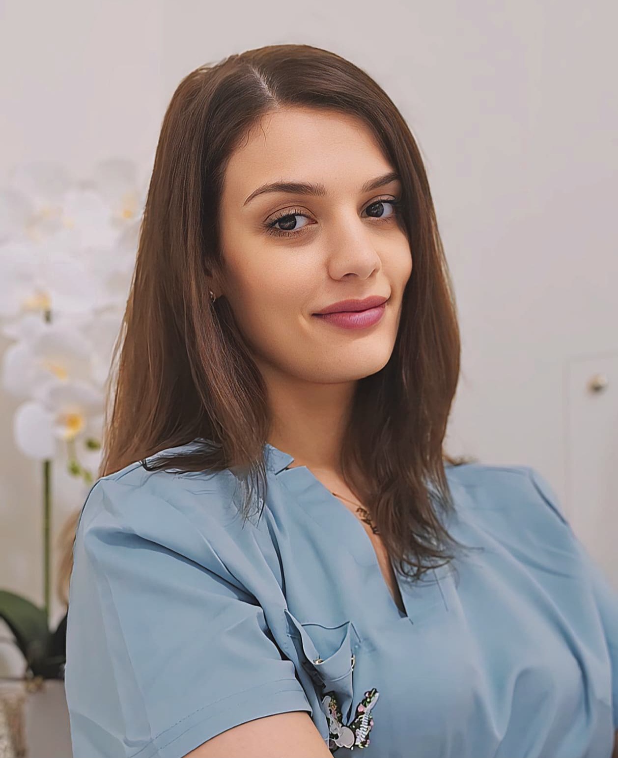 Portrait of physiotherapist Abeer Lebdy